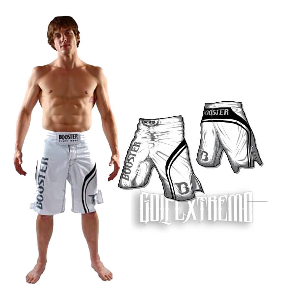 Pantalon MMA Booster Pro Trial Blanco
