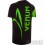 Camiseta Venum Shockwave 3 Negro - Amarillo