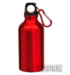 Botella deportiva de Aluminio Miles - Rojo