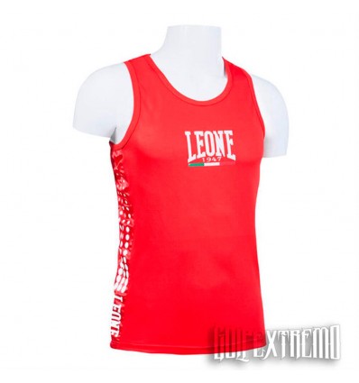 Camiseta Boxeo Leone - Rojo