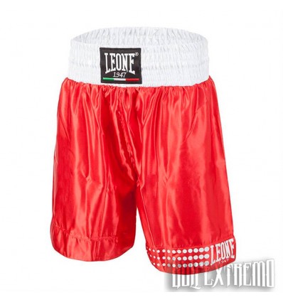 Pantalon de Boxeo Leone Rojo