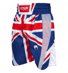 Pantalones de Boxeo Venum Elite UK Azul / Rojo-Blanco