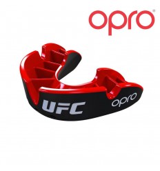 Protector Bucal Opro Silver Rojo / Negro UFC