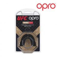 Protector Bucal Opro Bronze Negro UFC