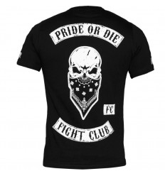 Camiseta PRiDE or DiE "Fight Club" Negro